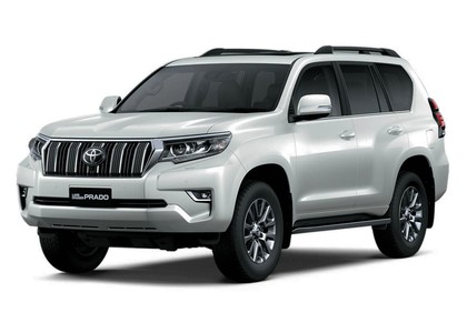 Ворсовые коврики на Toyota Land Cruiser Prado 150 2009 - 2023 в Барнауле