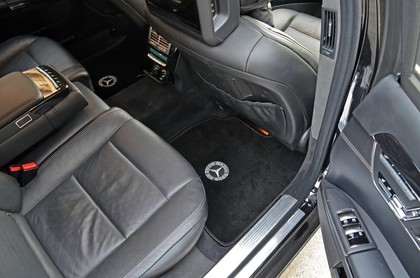 Ворсовые коврики на Mercedes S (W221) 2005 - 2013 в Барнауле