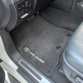 Ворсовые коврики на Toyota Land Cruiser 200 2007 - 2021 в Барнауле