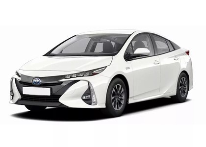 Ворсовые коврики на Toyota Prius PHV (50) 2016 - 2023 в Барнауле