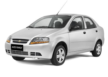 Ворсовые коврики на Chevrolet Aveo I 2002 - 2012 в Барнауле