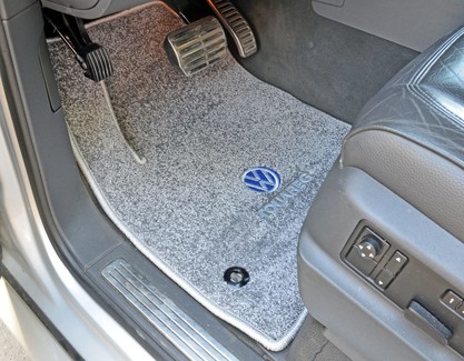 Ворсовые коврики на Volkswagen Touareg I 2002 - 2010 в Барнауле