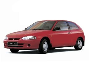 Ворсовые коврики на Mitsubishi Colt V 1996 - 2003 в Барнауле