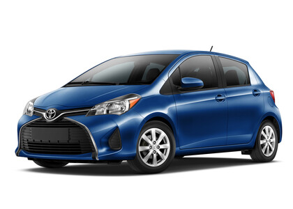 Ворсовые коврики на Toyota Yaris III 2011 - 2020 в Барнауле
