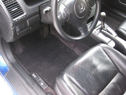Ворсовые коврики на Honda Accord VII 2002 - 2008 в Барнауле