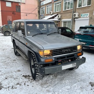 Ворсовые коврики на Toyota Land Cruiser 70 2006 - 2025 в Барнауле