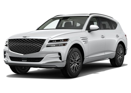Ворсовые коврики на Genesis GV80 2020 - 2025 в Барнауле