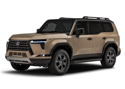 Ворсовые коврики на Lexus GX 550 2023 - 2025 в Барнауле