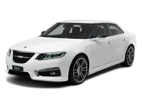 Ворсовые коврики на Saab 9-5 1997 - 2010 в Барнауле