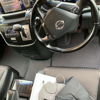 Ворсовые коврики на Nissan Elgrand (E52) 2010 - 2025 в Барнауле