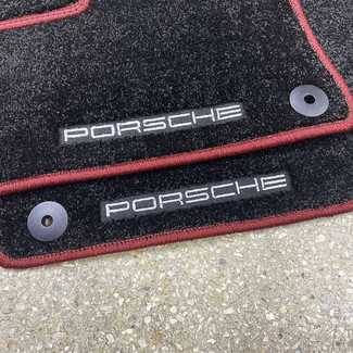 Ворсовые коврики на Porsche Cayenne II 2010 - 2018 в Барнауле