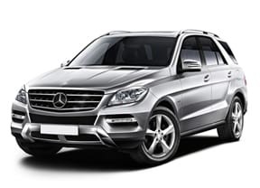Ворсовые коврики на Mercedes ML (W166) 2011 - 2015 в Барнауле