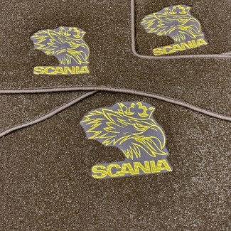 Ворсовые коврики на Scania 5-series 2004 - 2019 в Барнауле