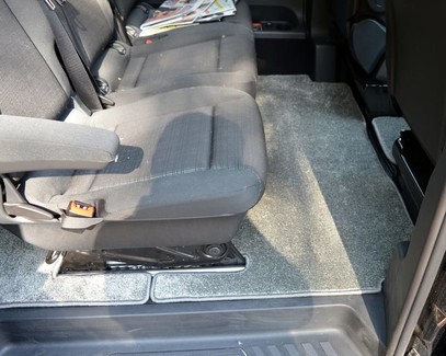 Ворсовые коврики на Mercedes V-класс (W447) 2014 - 2025 в Барнауле