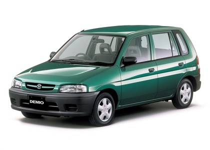 Ворсовые коврики на Mazda Demio I (DW) 1996 - 2002 в Барнауле