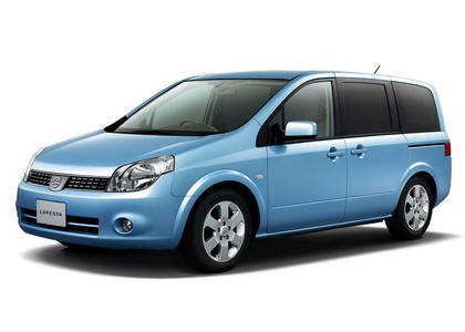 Ворсовые коврики на Nissan Lafesta (B30) 2004 - 2012 в Барнауле