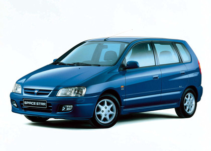 Ворсовые коврики на Mitsubishi Space Star 1998 - 2005 в Барнауле