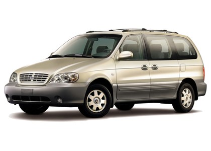 Ворсовые коврики на KIA Carnival I 1998 - 2006 в Барнауле