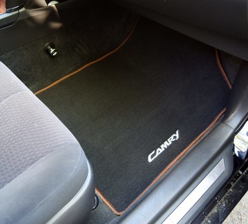 Ворсовые коврики на Toyota Camry (XV40) 2006 - 2011 в Барнауле