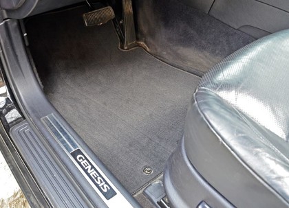 Ворсовые коврики на Hyundai Genesis I 2008 - 2014 в Барнауле