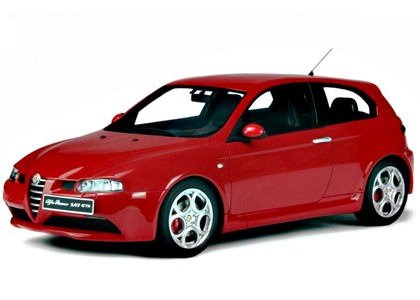 Ворсовые коврики на Alfa Romeo 147 2000 - 2010 в Барнауле