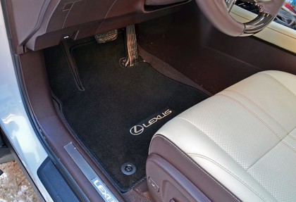 Ворсовые коврики на Lexus RX IV 2015 - 2022 в Барнауле