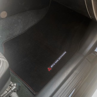 Ворсовые коврики на Mitsubishi Lancer Evolution IX 2005 - 2007 в Барнауле