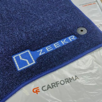 Ворсовые коврики на Zeekr 001 2021 - 2025 в Барнауле