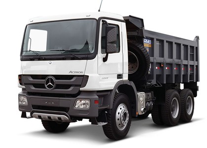 Ворсовые коврики на Mercedes Actros MP3 грузовик 2008 - 2020 в Барнауле