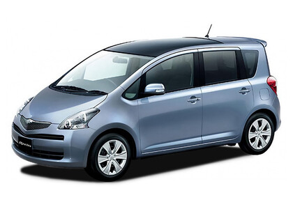 Ворсовые коврики на Toyota Ractis I 2005 - 2010 в Барнауле
