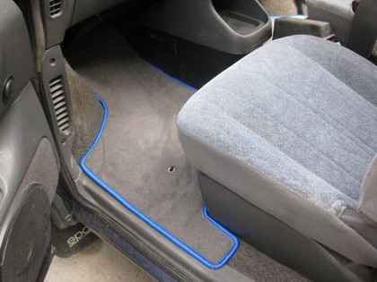 Ворсовые коврики на Toyota Estima Emina (Lucida) 1990 - 2000 в Барнауле