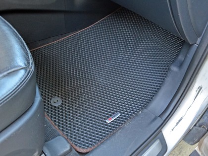 EVA коврики на Hyundai Santa Fe III 2012 - 2019 в Барнауле