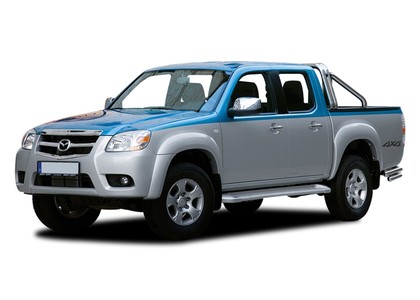 Ворсовые коврики на Mazda BT-50 I 2006 - 2012 в Барнауле