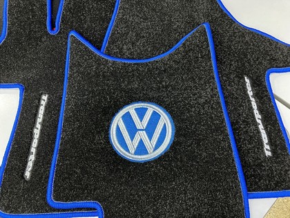 Ворсовые коврики на Volkswagen Transporter (T6.1) 2019 - 2024 в Барнауле