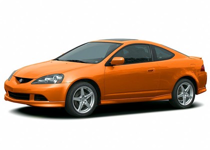 Ворсовые коврики на Acura RSX 2001 - 2006 в Барнауле