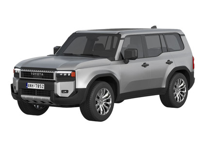 Ворсовые коврики на Toyota Land Cruiser Prado 250 2023 - 2025 в Барнауле