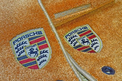 Ворсовые коврики на Porsche Cayenne II 2010 - 2018 в Барнауле