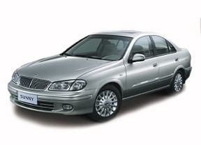 Ворсовые коврики на Nissan Sunny (N16) 2000 - 2005 в Барнауле