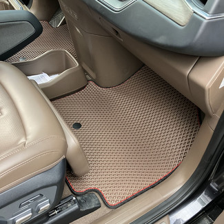 Ворсовые коврики на KIA EV9 2023 - 2025 в Барнауле
