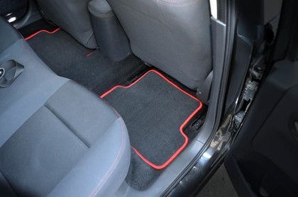 Ворсовые коврики на Renault Megane II 2002 - 2008 в Барнауле