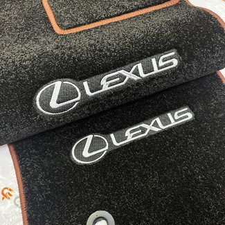 Ворсовые коврики на Lexus LX 570 и LX450d 2007 - 2023 в Барнауле