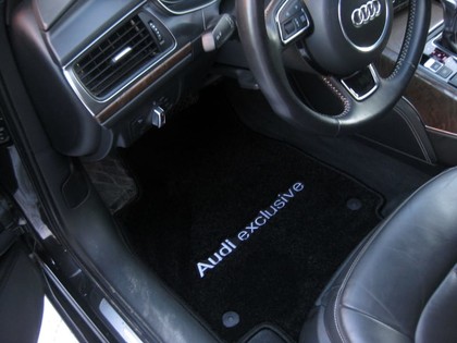 Ворсовые коврики на Audi A7 (4G) 2010 - 2018 в Барнауле