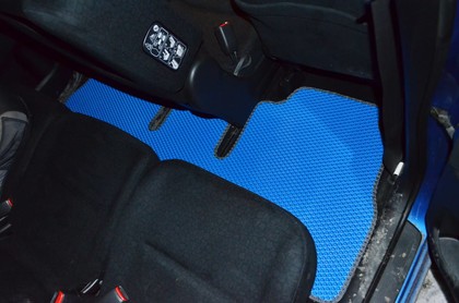 Ворсовые коврики на Honda FR-V 2004 - 2009 в Барнауле