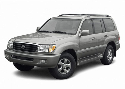 Ворсовые коврики на Toyota Land Cruiser 105 1998 - 2002 в Барнауле