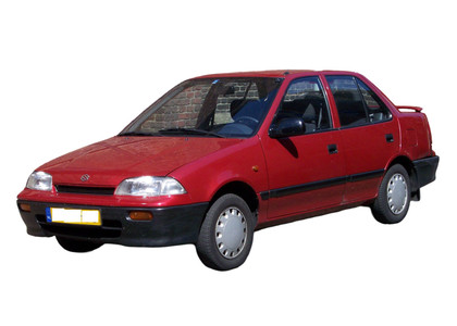 Ворсовые коврики на Suzuki Swift II Европа 1989 - 2004 в Барнауле
