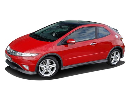EVA коврики на Honda Civic VIII 3d 2006 - 2011 в Барнауле