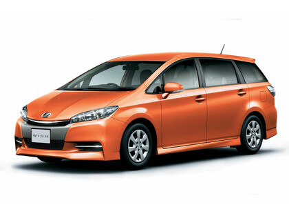 Ворсовые коврики на Toyota Wish II 2009 - 2017 в Барнауле