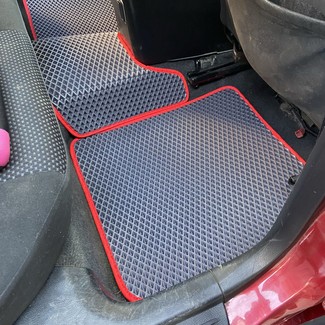 Ворсовые коврики на Mitsubishi Lancer IX 2000 - 2010 в Барнауле