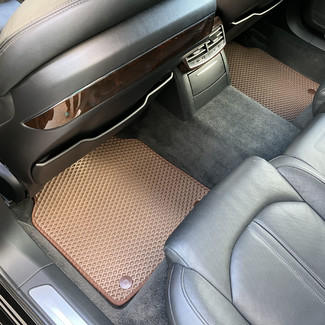 Ворсовые коврики на Audi A8 (D4) 2009 - 2018 в Барнауле