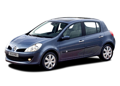 Ворсовые коврики на Renault Clio III 2005 - 2012 в Барнауле
